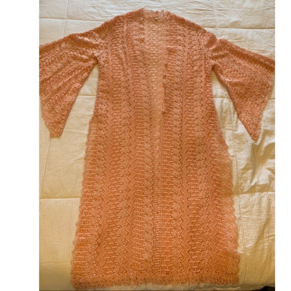 Vintage Lace Duster/Cover Up